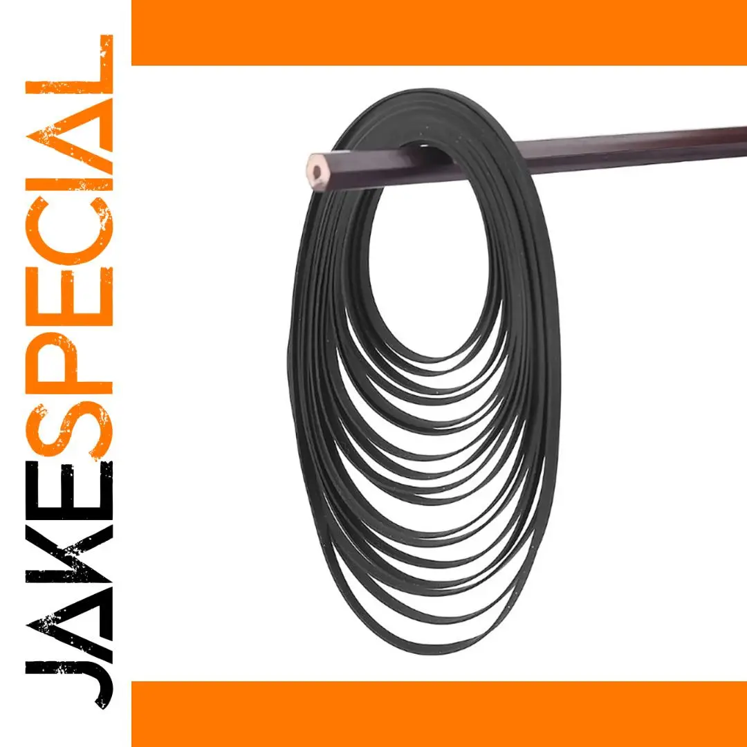 Durable Rubber Turntable Belt for Sound Stability 1 Durable Rubber Turntable Belt for Sound Stability