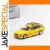 Bright Yellow BMW E36 Wagon diecast model