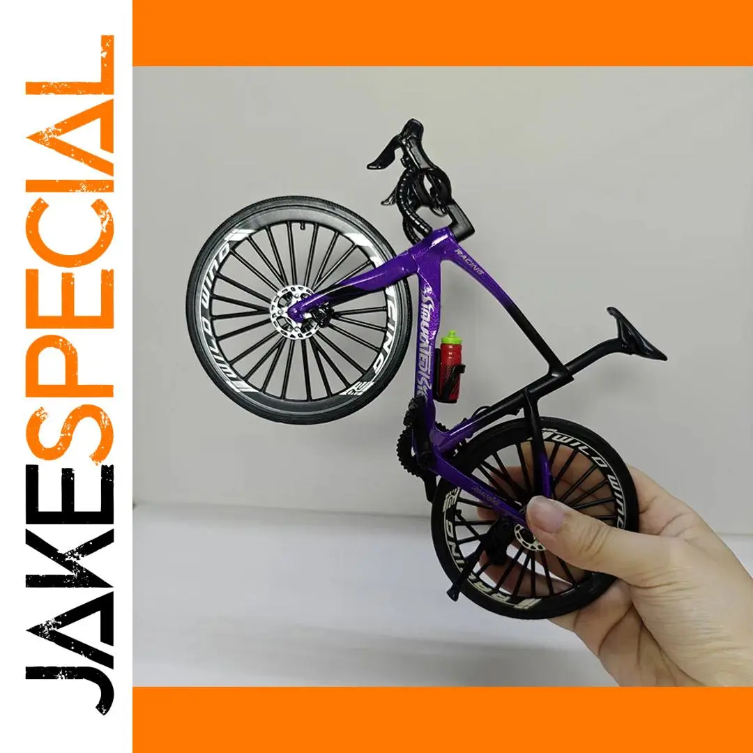 Vibrant Purple Mountain Bike Collectible Model 1 Vibrant Purple Mountain Bike Collectible Model