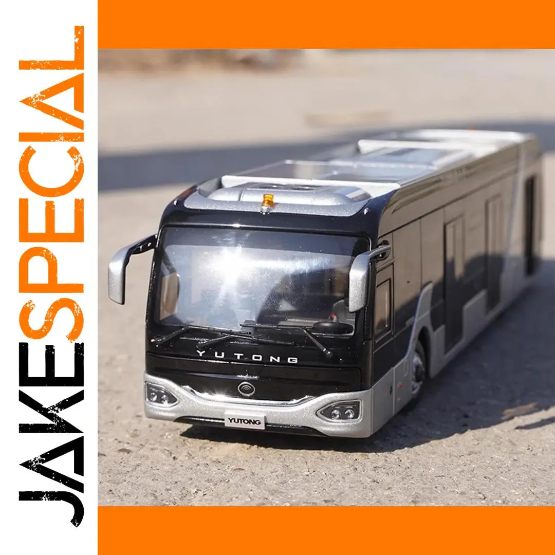 Yutong AB14E Airport Shuttle Model Replica 1 Yutong AB14E Airport Shuttle Model Replica