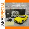 Vibrant Yellow Polar Master RX7 Diecast Model