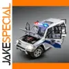 1:18 Mitsubishi Pajero Police SUV Diecast Model