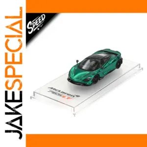 McLaren 765LT Diecast Model in Chrome Green