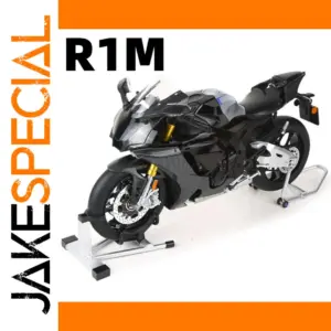 MAKEDA 1:6 Scale Black Motorcycle Model