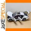 2018 White Alloy Car Model 1:18 Scale