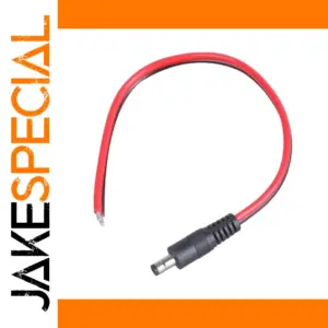 DC5521 Power Cable with 14 AWG Wire (30cm-3m)