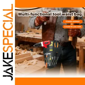 Waterproof Black Tool Bag for Craftsmen