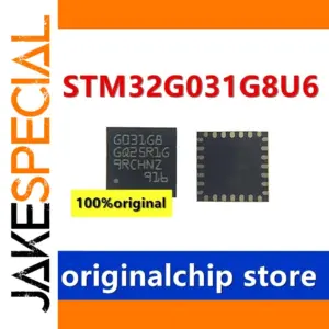STM32G031G8U6 Microcontroller in QFN-28 Package