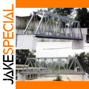 HO Scale Truss Bridge Kit for Model Railways