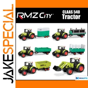 Claas 540 Miniature Tractor with Trailers