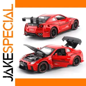 Red Nissan GTR Diecast Model 1:32 Scale