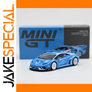 Blue Lamborghini Huracan GT Diecast Model 1:64 Scale