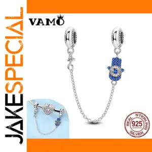 925 Sterling Silver Safety Chain for Jewelry