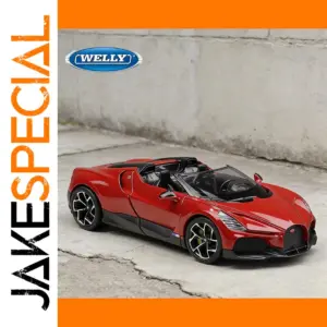 Bugatti W16 Mistral 1:24 Alloy Model Car