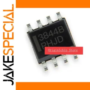 Set of 5 UC3844B Power Management ICs SOP-8