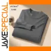 Dark Gray Men's Sweater with Mock Neck