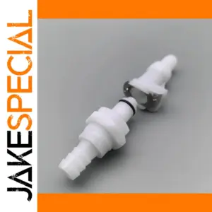 Plastic Quick Connector for Milk Tea Machines 5/16 & 3/8 inch