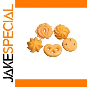 Simulated Cookie Resin Brooches Set