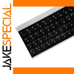 Multilingual Keyboard Sticker Set for PC and Tablet