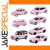 Pink Volkswagen Beetle 1967 Diecast Model
