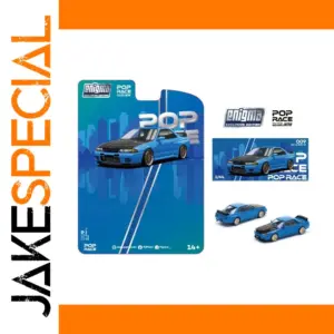 Vibrant Blue Nissan R32 GTR Die-Cast Model