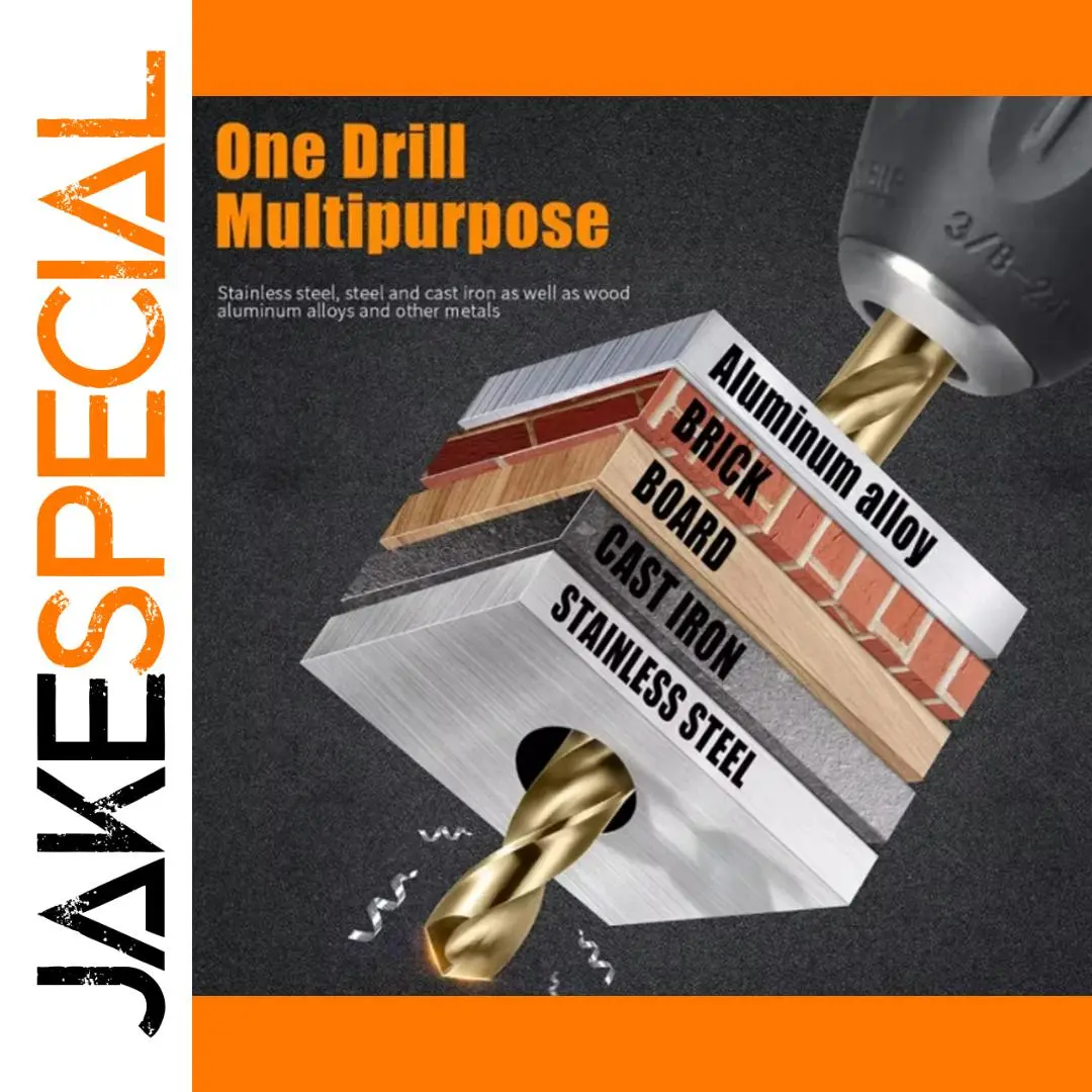 13PCS Masonry Drill Bit Set for Metal & Tile 1 13PCS Masonry Drill Bit Set for Metal & Tile