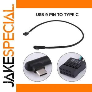 High-Speed USB 9Pin to Type-C Adapter Cable