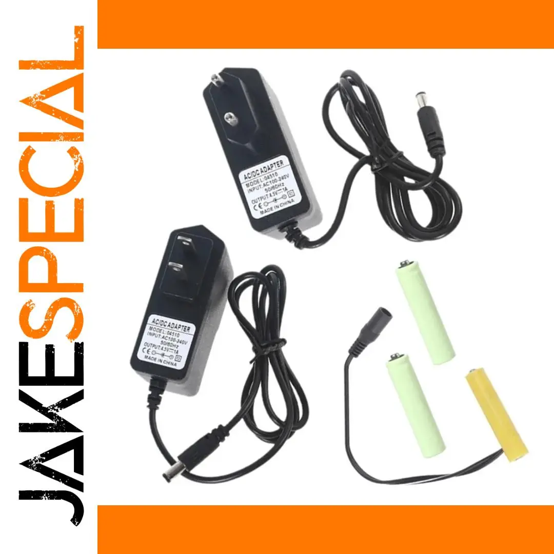 AA Dummy Battery Power Supply Adapter for Devices 1 AA Dummy Battery Power Supply Adapter for Devices