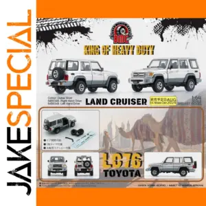 BMC Cruiser LC76 1:64 Diecast Off-Road SUV Model