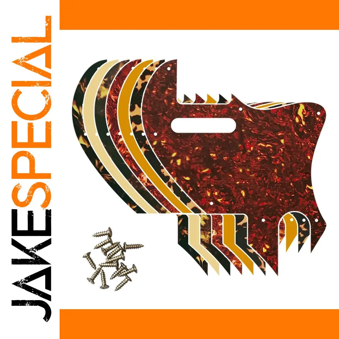 Vibrant Custom Pickguard for Tele F Hole 1 Vibrant Custom Pickguard for Tele F Hole