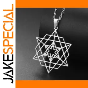 Stainless Steel Sacred Geometry Necklace