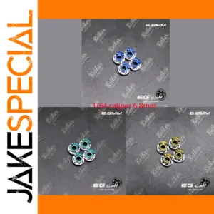 1/64 Scale Diecast Brake Set with Metallic Discs