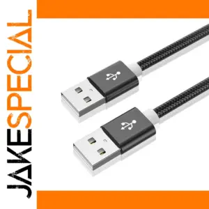 USB A to USB A Extension Cable, 3m, Black