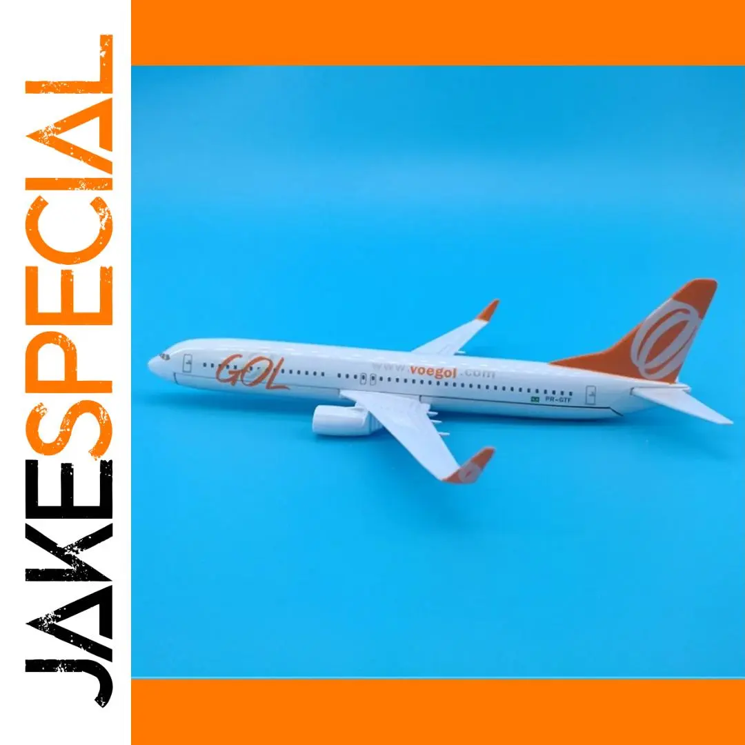 GOL Airlines Boeing 737 Model 16cm Alloy Display 1 GOL Airlines Boeing 737 Model 16cm Alloy Display