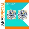 Elegant Moissanite Earrings by URMYLADY