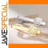 Stainless Steel Lion Head Tie Clip