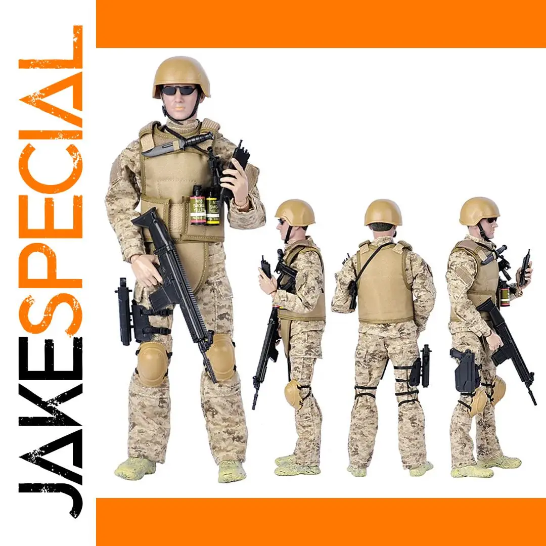 12-Inch Modern Military Action Figure with Accessories 1 12-Inch Modern Military Action Figure with Accessories