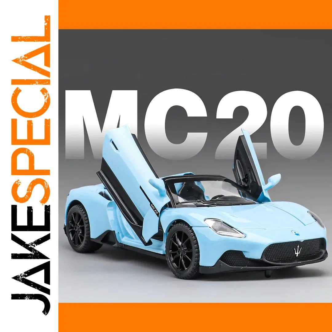 1:32 Scale Sports Car Model with Light & Sound 1 1:32 Scale Sports Car Model with Light & Sound