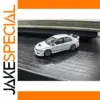White 1:64 Mitsubishi EVO GSR Scale Model
