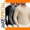 Classic Men's Cable Knit Crewneck Sweater