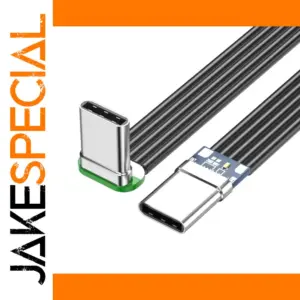 Flexible USB Type-C Charging and Data Cable