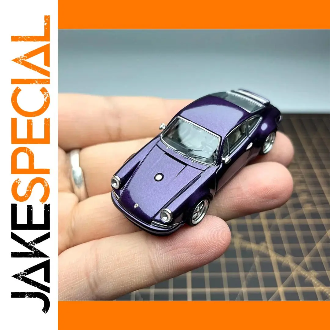 Diecast 1:64 Porsche 911 Singer Coupe Model 1 Diecast 1:64 Porsche 911 Singer Coupe Model