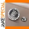 Stainless Steel Saint Michael Brooch Pin