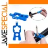 Blue Bike Valve Repair Tool for MTB & Road Bikes