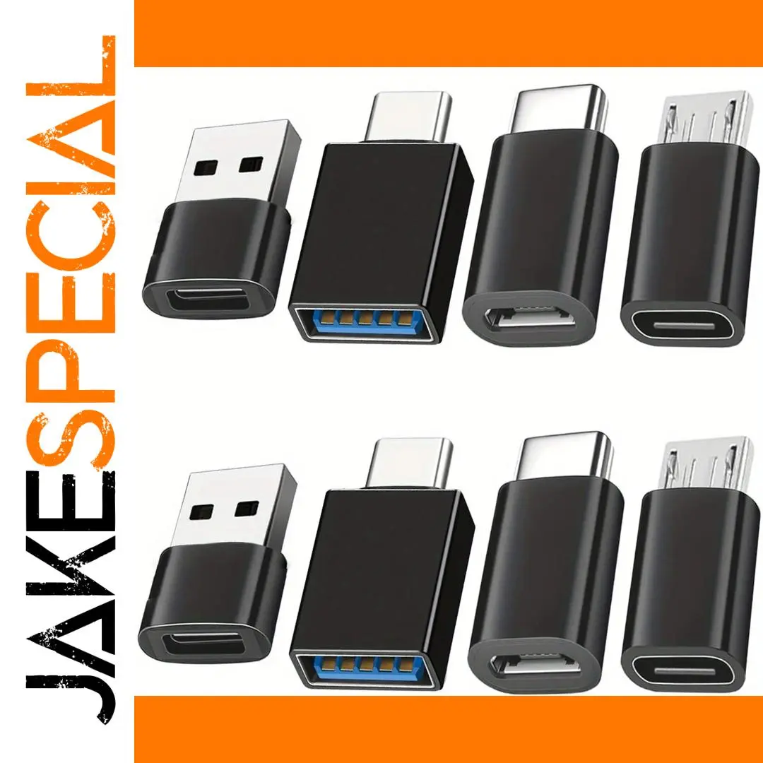 USB-C Adapter Set for iPhone & Samsung Devices 1 USB-C Adapter Set for iPhone & Samsung Devices