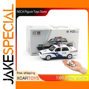 Vintage Chinese Police Volkswagen Jetta 1:64 Scale
