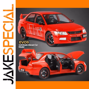1/24 Scale Mitsubishi EVO9 Diecast Model for Collectors