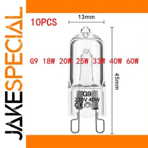 Versatile LED G9 Bulb 18W-60W 2700K-3500K