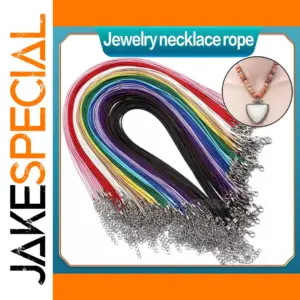 Colorful Leather Braided Jewelry Chains Set