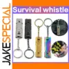 Stainless Steel Outdoor Survival Whistle